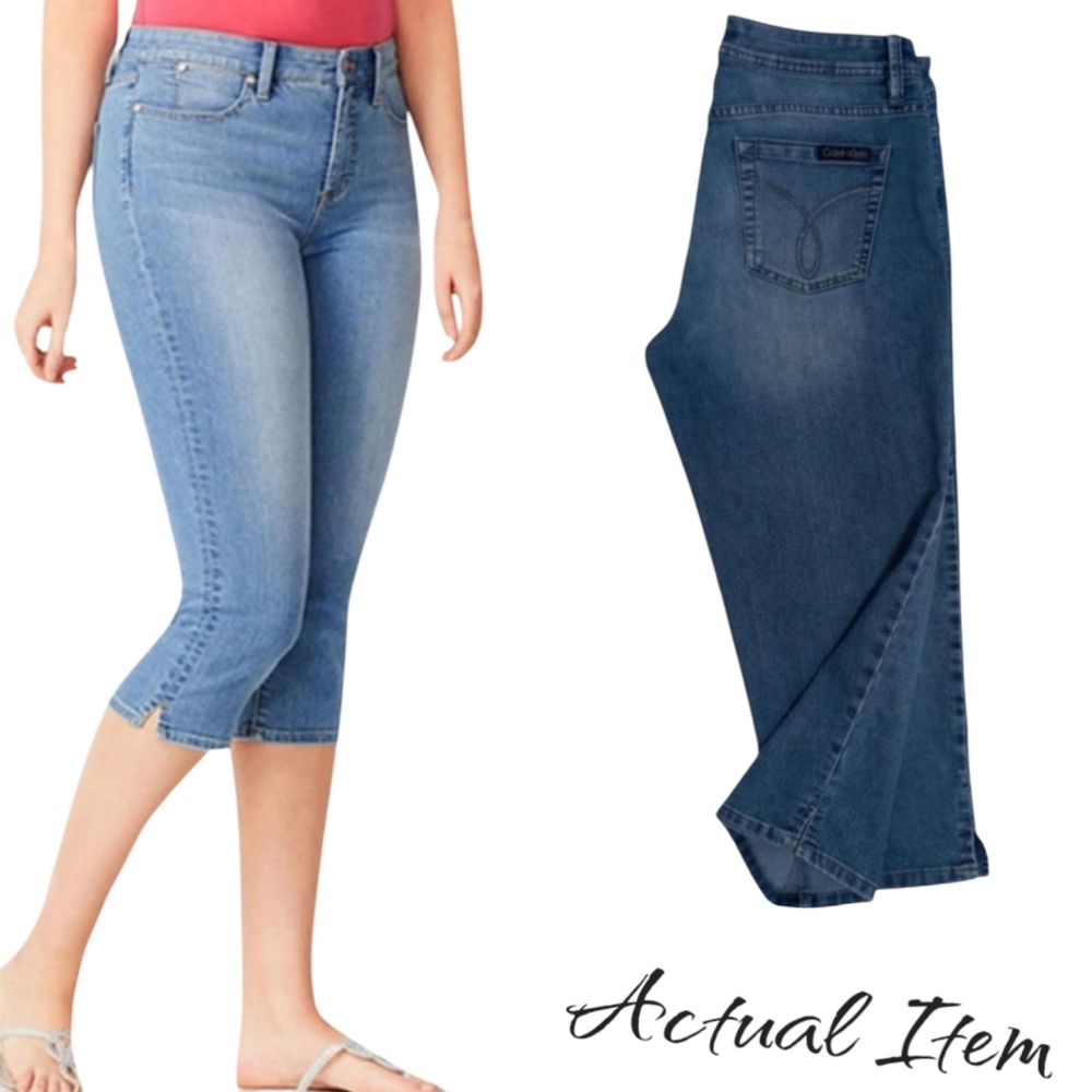 😍3/$25 Calvin Klein Skinny Crop Capri Jeans